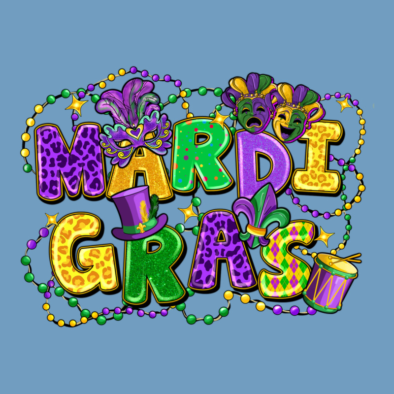 Mardi Gras Urban Heavy Tee by FaDigitalArtStudio | Teevron