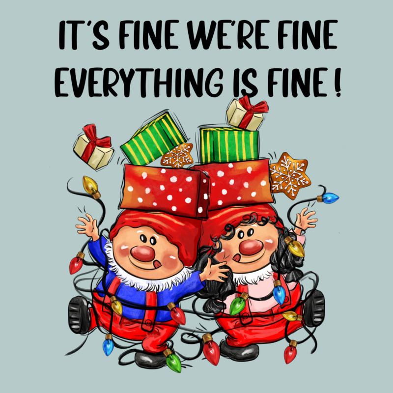 Its Fine Were Fine Everything Is Fine Heavy Core Tee by CowGirlArtShop | Teevron
