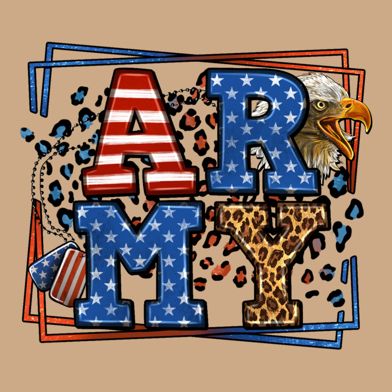 Army Veteran Leopard Frame 4th Of July Vintage Hoodie by LillyAllenDesigns | Teevron