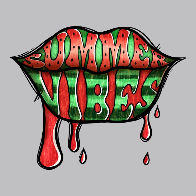 Summer Vibes Watermelon Lips Classic Tee by Jasminsmagicworld | Teevron