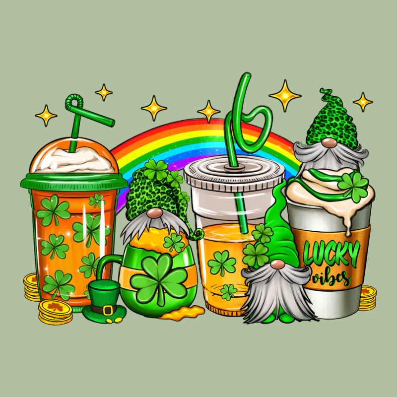 St Patricks Day Gnomes Coffee Cups Urban Hoodie by Jasminsmagicworld | Teevron