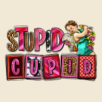 Stupid Cupid With Cupid Olivia Premium Tee | Teevron