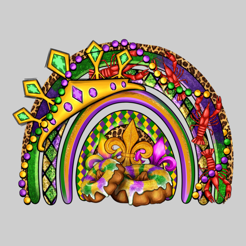 Mardi Gras Rainbow Premium Tee by OliviaCreatesArt | Teevron