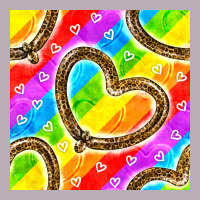 Pride Lgbtq Leopard Heart Balloons Pattern Vintage Tee | Teevron