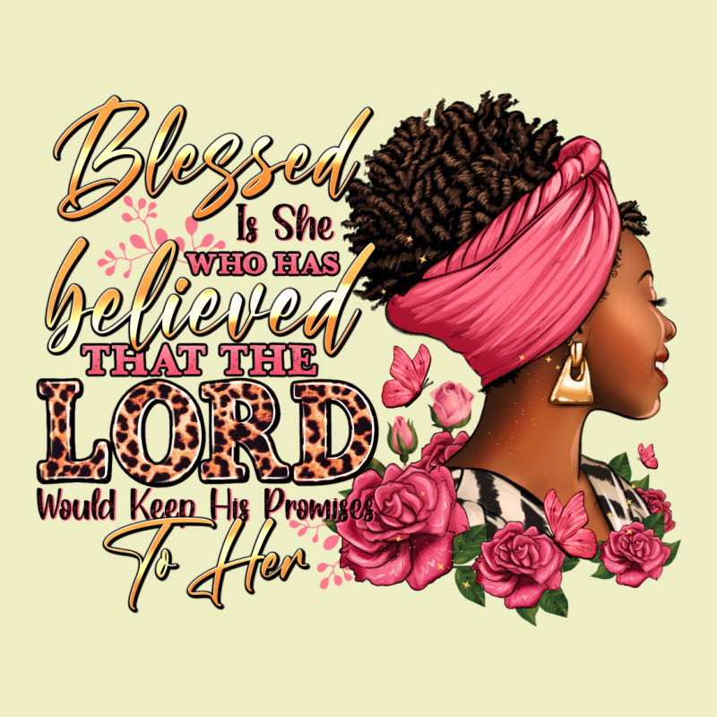 Blessed Is She Who Has Believed Afro Woman Urban Hoodie by RanaPortraitStore | Teevron