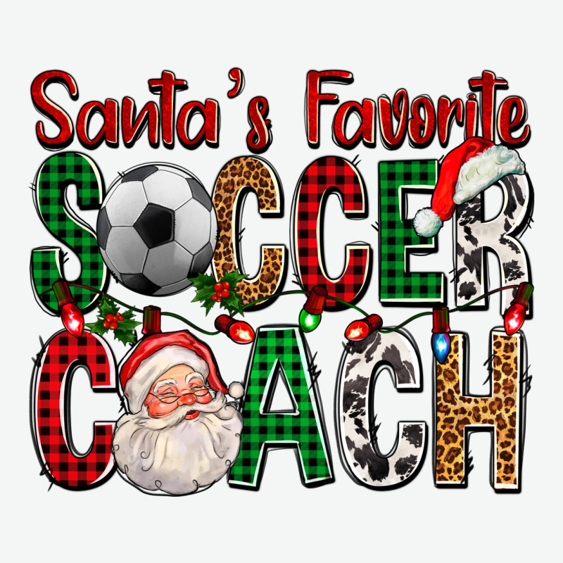 Santa's Favorite Soccer Coach For Christmas Urban Heavy Tee by FaDigitalArtStudio | Teevron