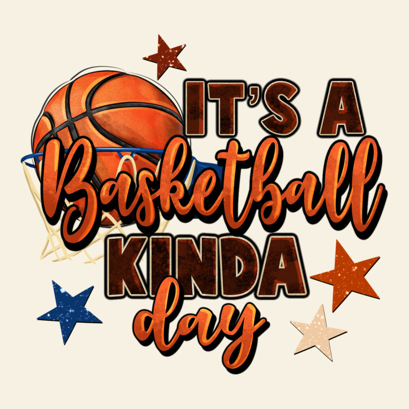 It's A Basketball Kinda Day Vintage Tee by FaDigitalArtStudio | Teevron