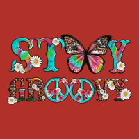 Stay Groovy With Butterfly Peace Sign And Flowers Premium Hoodie | Teevron
