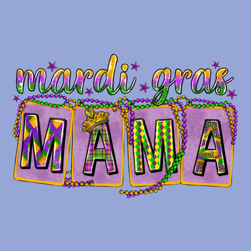 Mardi Gras Mama With Beads Mother's Day Classic Tee by HowdyJamesFarm | Teevron