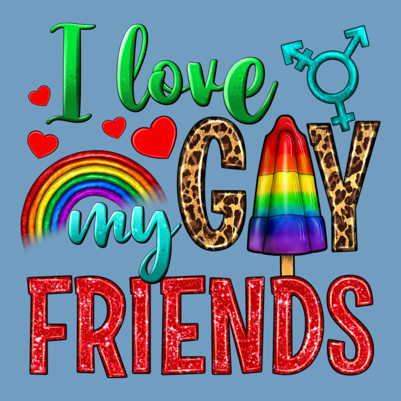 I Love My Gay Friends Urban Heavy Tee by BundleAndBundleShop | Teevron