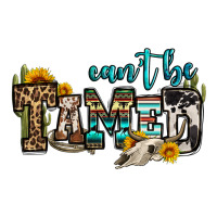 can't be tamed bull skull | Teevron
