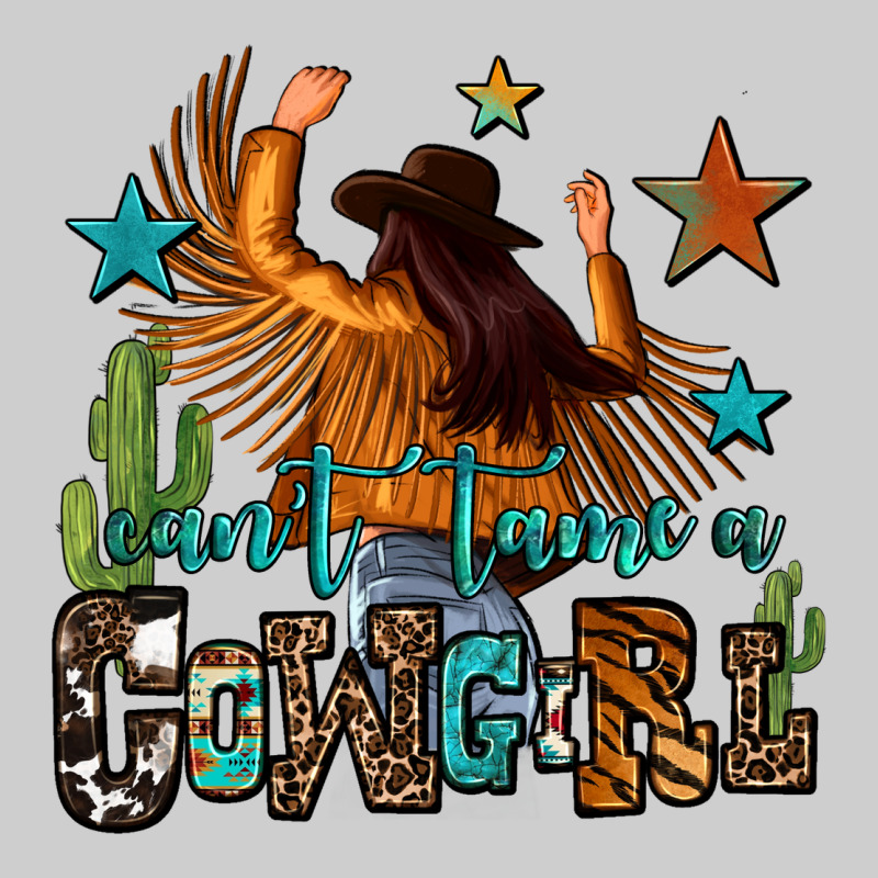 Can't Tame A Cowgirl Premium Tee by OliviaCreatesArt | Teevron