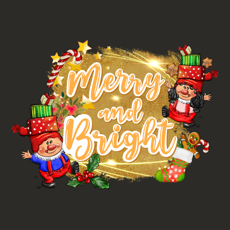 Merry And Bright Gnome Heavy Core Tee by CowGirlArtShop | Teevron