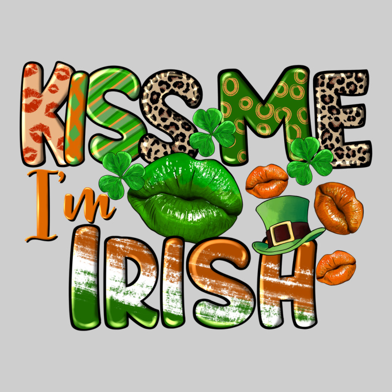 Kiss Me I Am Irish St. Patrick's Day Premium Tee by CowGirlArtShop | Teevron