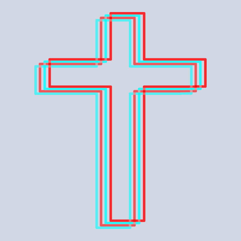 A Neon Christian Cross Premium Sweatshirt by artisFamous | Teevron