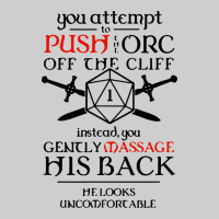 Tabletop Rpg D20 Orc Massage Critical Failure Premium Sweatshirt | Teevron