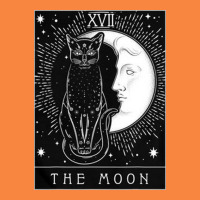 Tarot Card Crescent Moon And Cat Graphic Premium Sweatshirt | Teevron