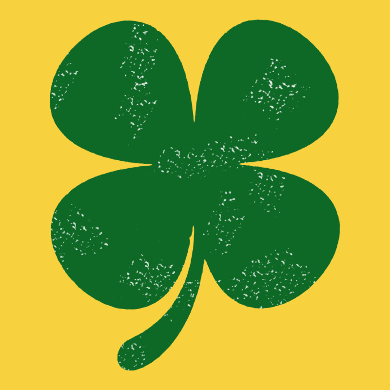 Distressed Green Four Leaf Clover Premium Sweatshirt by artisFamous | Teevron