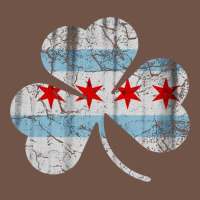 Irish Chicago Flag Shamrock Premium Sweatshirt | Teevron
