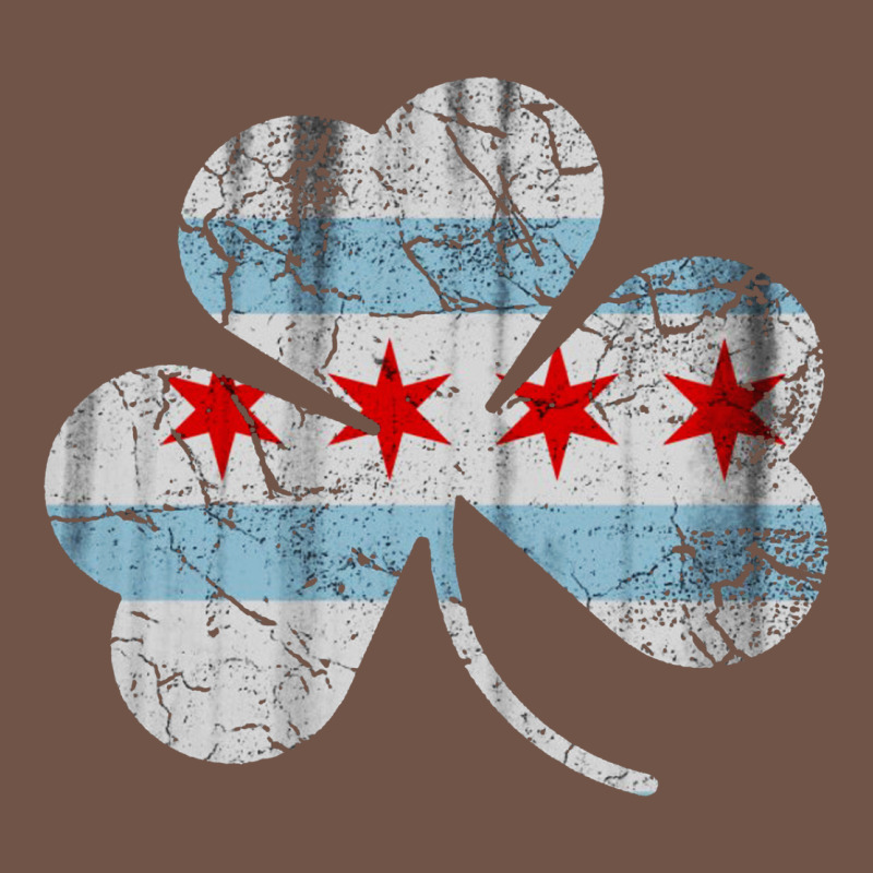 Irish Chicago Flag Shamrock Premium Sweatshirt by artisFamous | Teevron