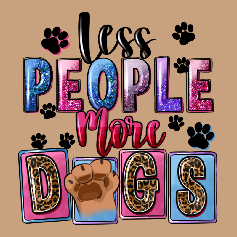 Less People More Dogs Vintage Tee by FaDigitalArtStudio | Teevron