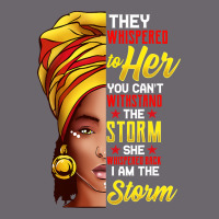 Black History Month Shirt African Woman Afro I Am The Storm T Shirt Premium Sweatshirt | Teevron
