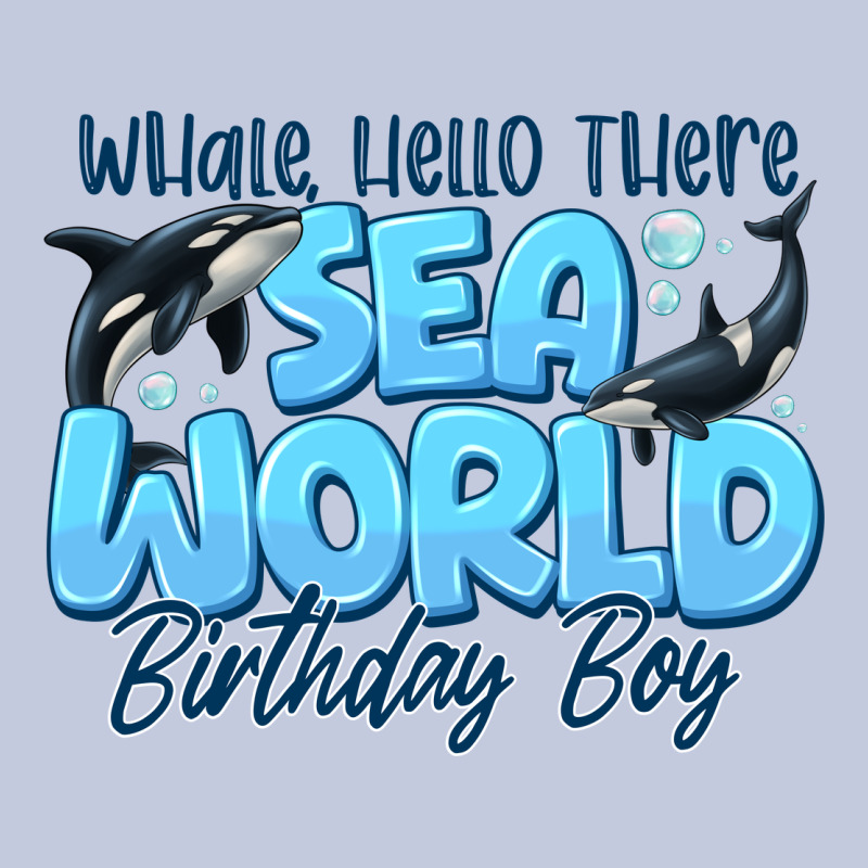 Whale Hello There Sea World Birthday Boy Long Sleeve Tee by CowhideDigitalArt | Teevron