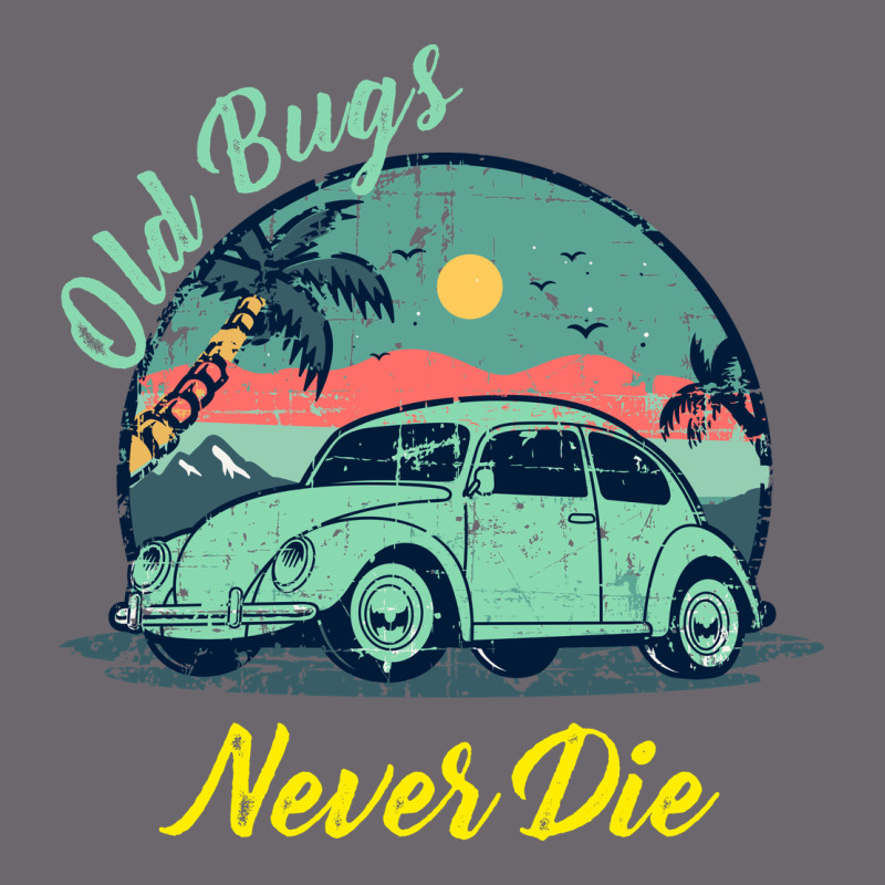 Vintage Funny Beetle Bug Distressed Classic Cars Old Bugs Never Die Premium Sweatshirt by artisFamous | Teevron