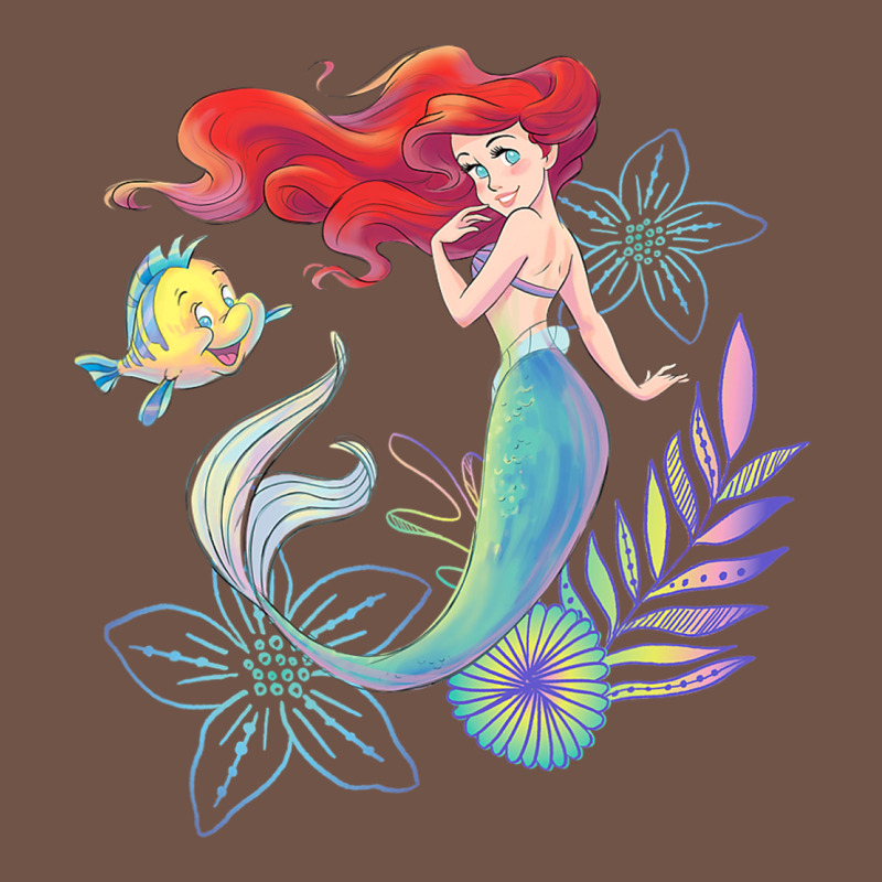 The Little Mermaid Ari  And Flounder Sea T Shirt Premium Sweatshirt by artisFamous | Teevron