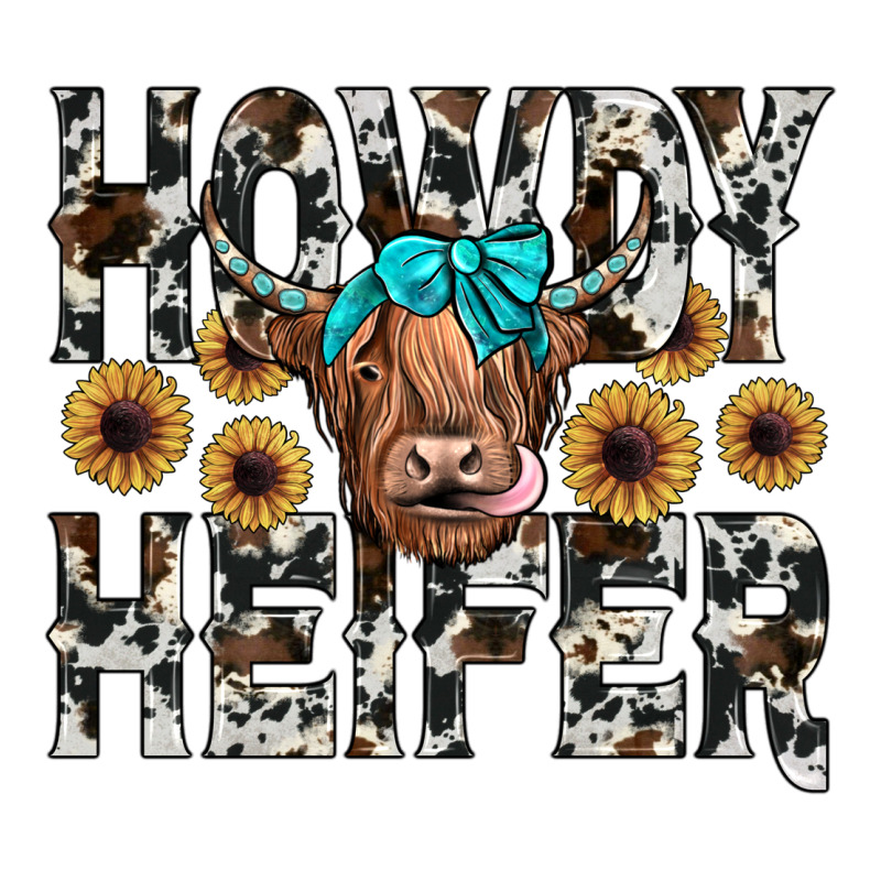 Howdy Heıfer Premium Sweatshirt by JahusDesignShop | Teevron