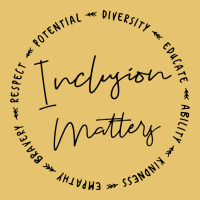 Inclusion Matters With Empathy Bravery Respect Premium Sweatshirt | Teevron