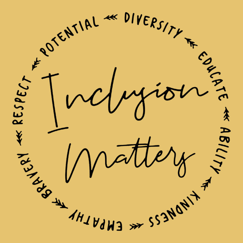 Inclusion Matters With Empathy Bravery Respect Premium Sweatshirt by artisFamous | Teevron