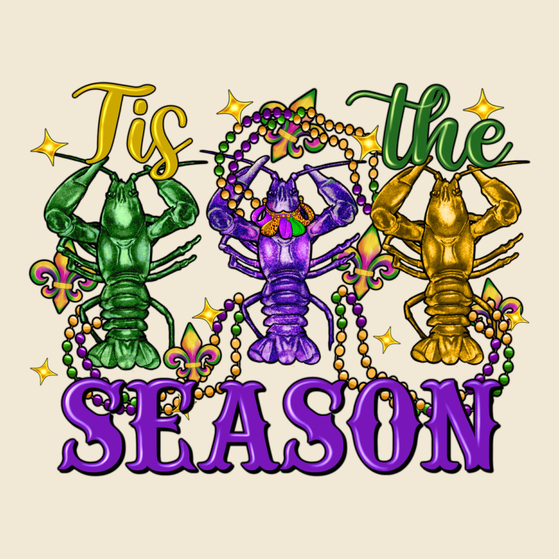 Tis The Season Crawfish Mardi Gras Ladies Tee by FaDigitalArtStudio | Teevron