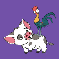 Hei Hei Rooster And Pig Funny Cartoon Premium Sweatshirt | Teevron