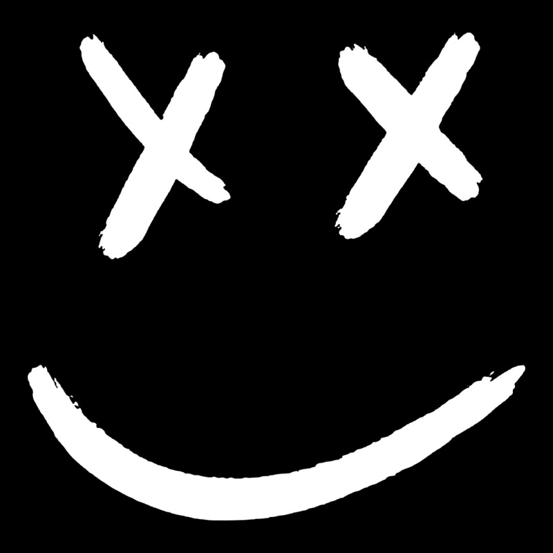 X Eyed Smiley Face X Eyes Smiling Premium Sweatshirt by artisFamous | Teevron