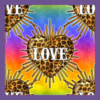 Pride Lgbtq Leopard Love Heart Seamless Pattern Vintage Tee | Teevron