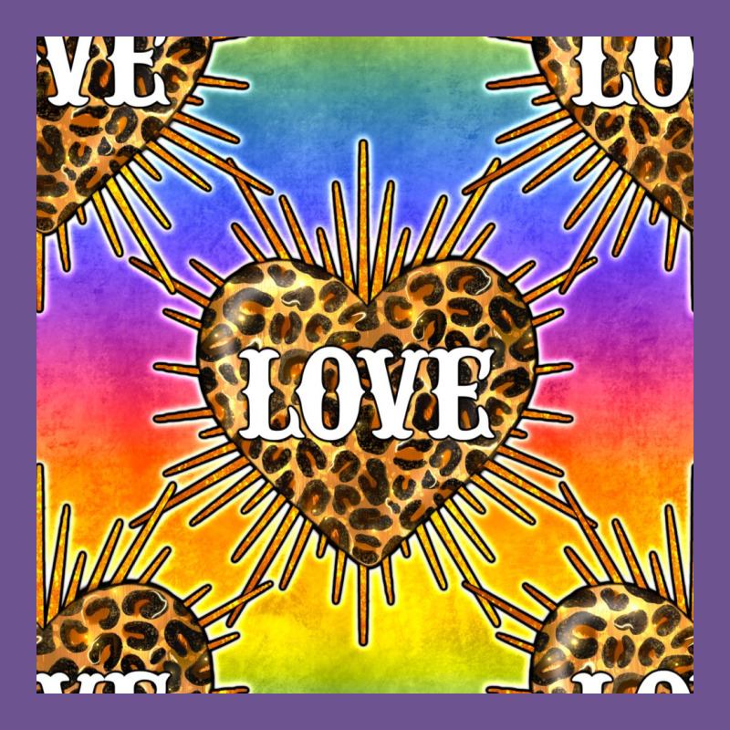 Pride Lgbtq Leopard Love Heart Seamless Pattern Vintage Tee by BundleAndBundleShop | Teevron