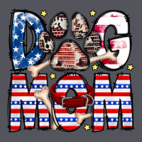 American Dog Mom Vintage Hoodie | Teevron