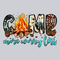 Camp More Worry Less Heavyweight Sweatshirt | Teevron