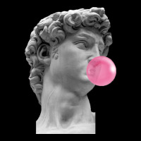 Vaporwave Statue Head With Bubblegum Premium Sweatshirt | Teevron
