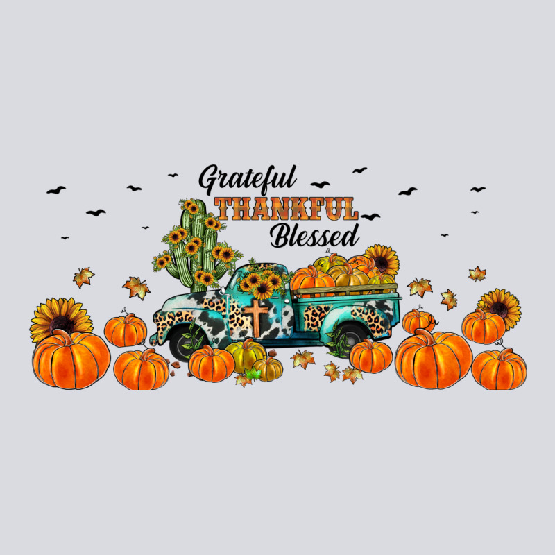 Grateful Thankful Blessed Zipper Hoodie by JahusDesignShop | Teevron