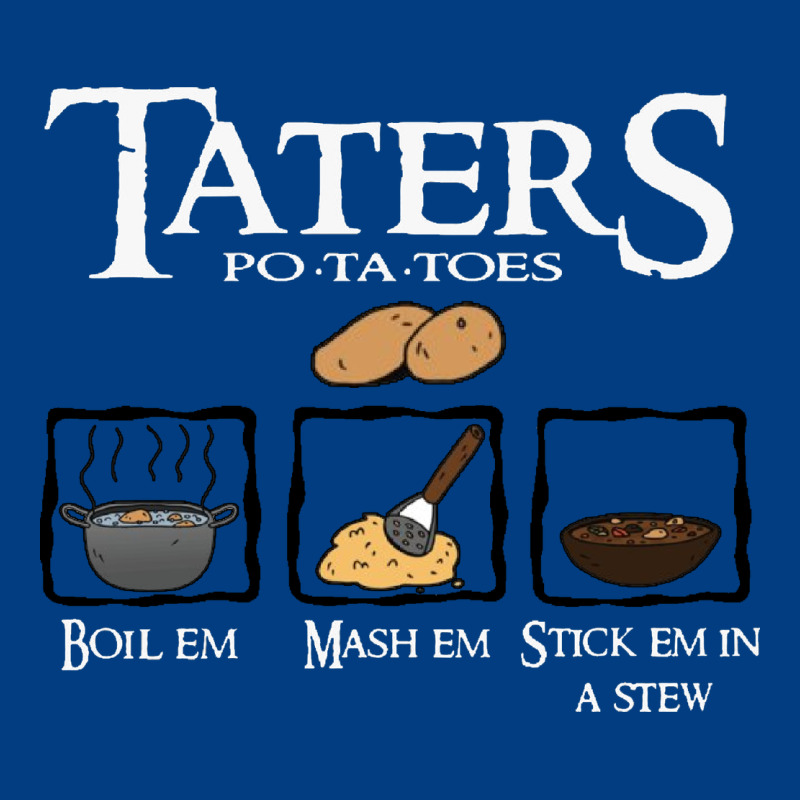 The Lord Of The Rings Taters Potatoes Recipe Premium Sweatshirt by artisFamous | Teevron