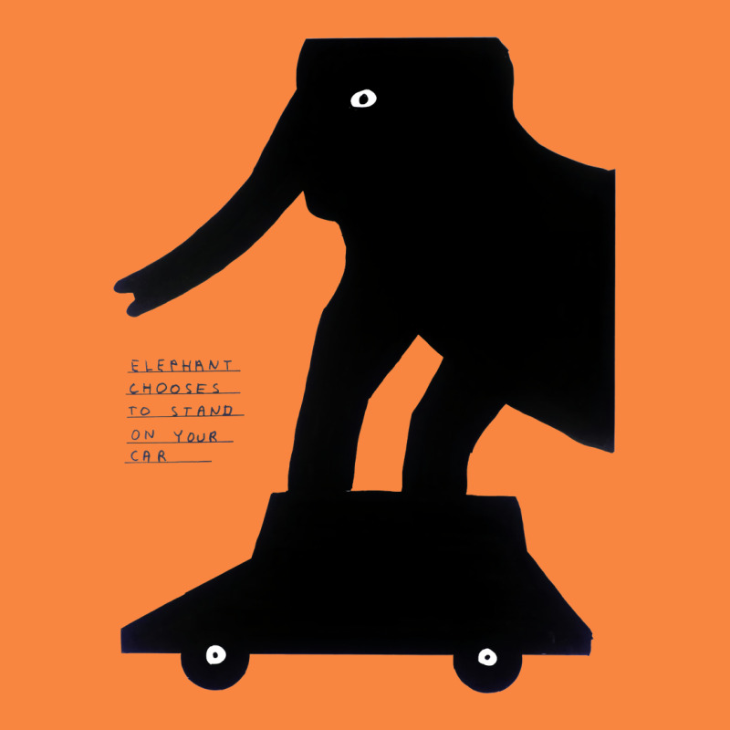 Elephant Black To Stand On Your Car Premium Sweatshirt by artisFamous | Teevron