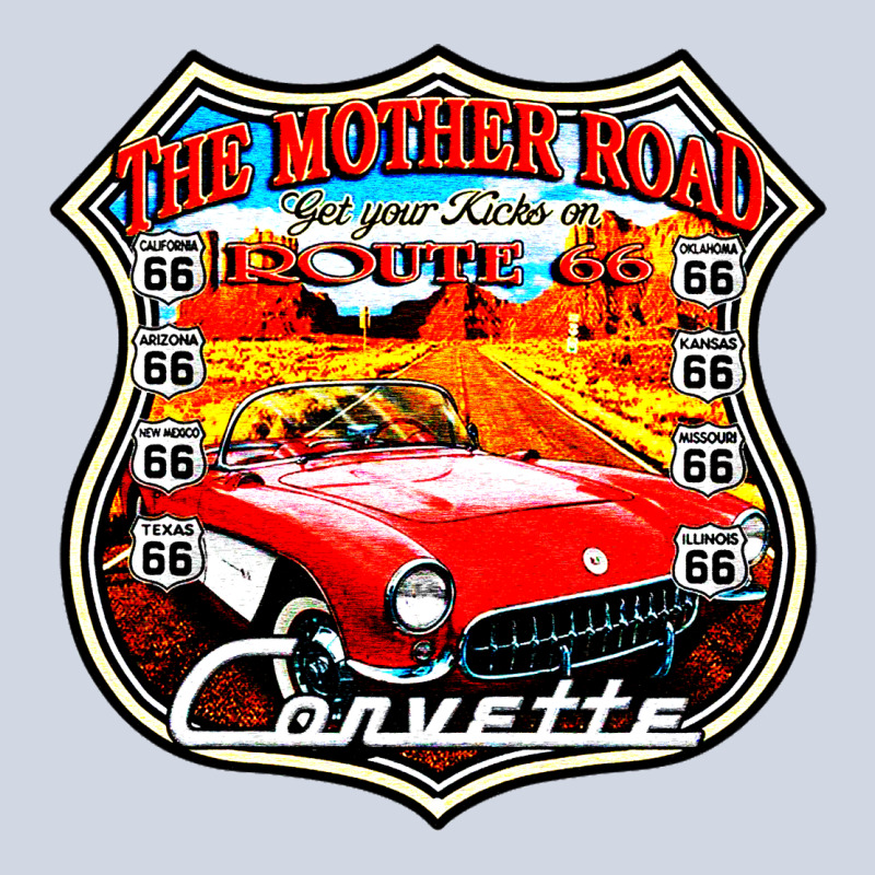 Classic Cars Route 66 Premium Sweatshirt by artisFamous | Teevron