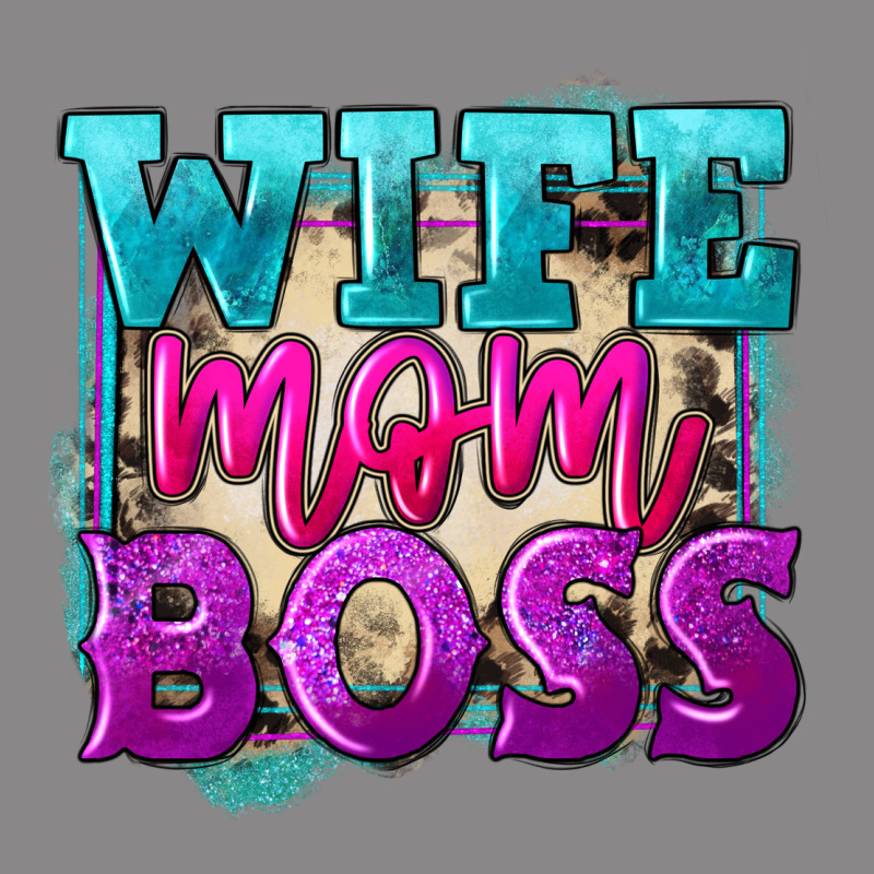 Wife Mom Boss Vintage Tee by FaDigitalArtStudio | Teevron