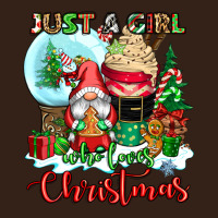Just A Girl Who Loves Christmas Heavy Core Tee | Teevron
