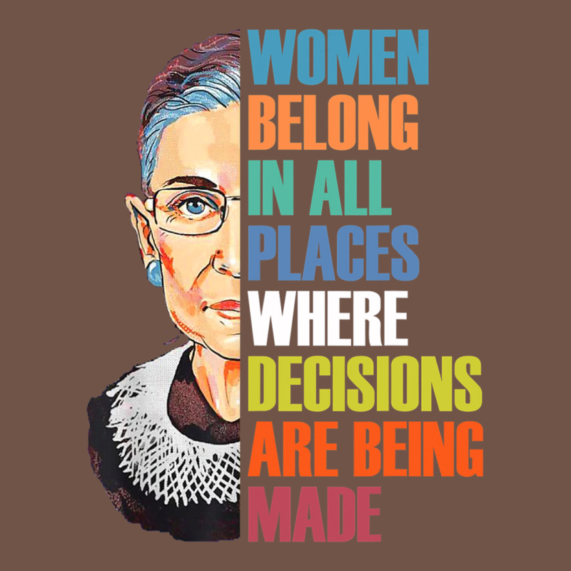 Women Belong In All Places R.u.th Bader Gins.burg R.b.g T Shirt Premium Sweatshirt by artisFamous | Teevron
