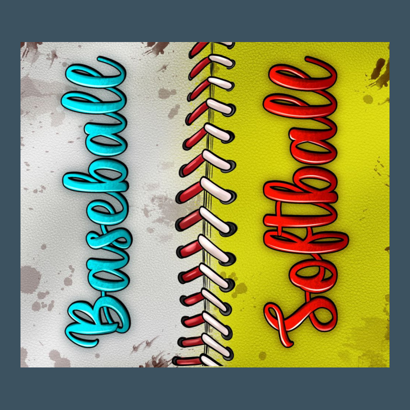 Baseball And Softball Tumbler Urban Heavy Tee by BundleAndBundleShop | Teevron