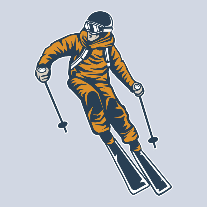 Born To Ski Premium Sweatshirt by artisFamous | Teevron