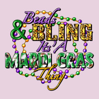 Beads And Bling It's' A Mardi Gras Thing Ladies Tee | Teevron